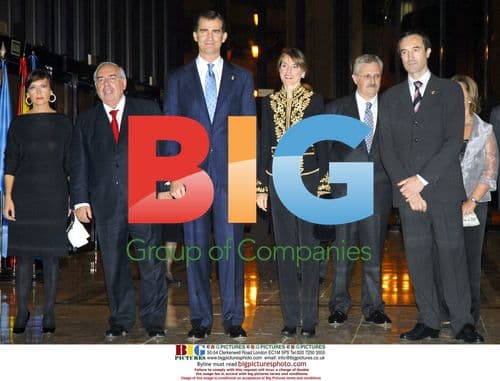 Princes of Asturias Attend Music Event