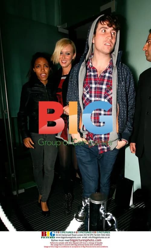 Kimberly Stewart and friends leaving London party
