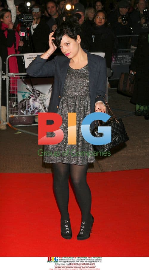 Lily Allen at Brick Lane Film Premiere