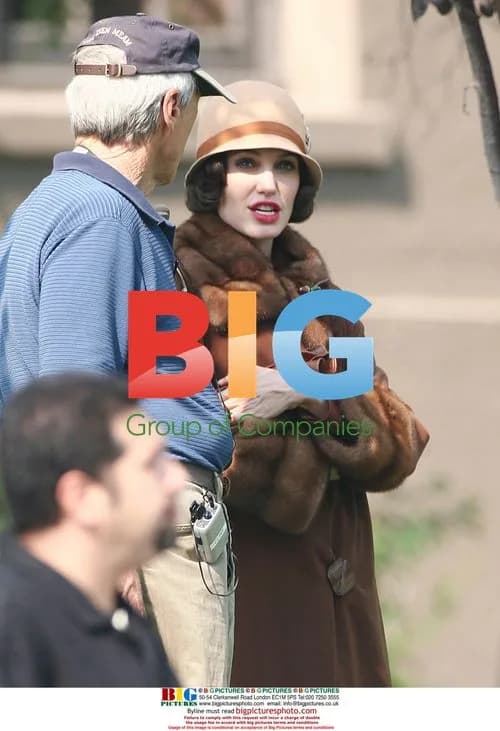 Angelina Jolie on set of "The Changeling"