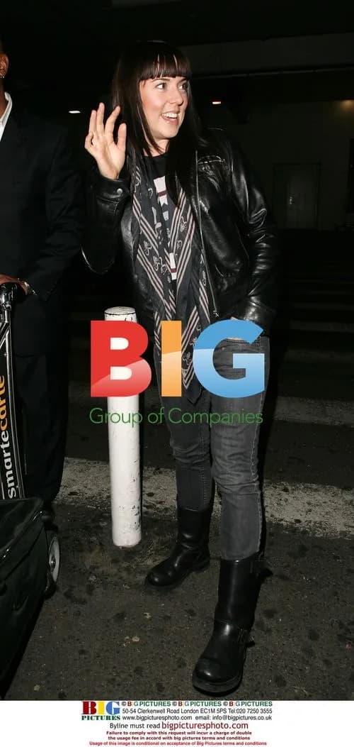 Mel C Arriving at LA Airport