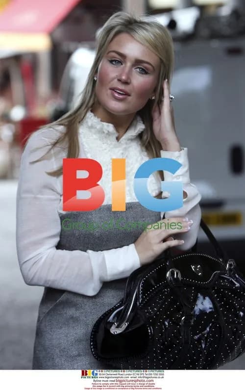 Alex Curran at Perfume Launch