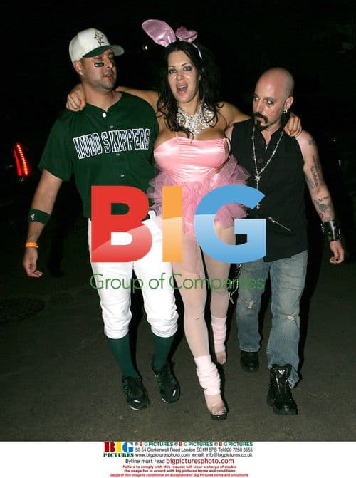 Chyna Carried Away at Halloween Party