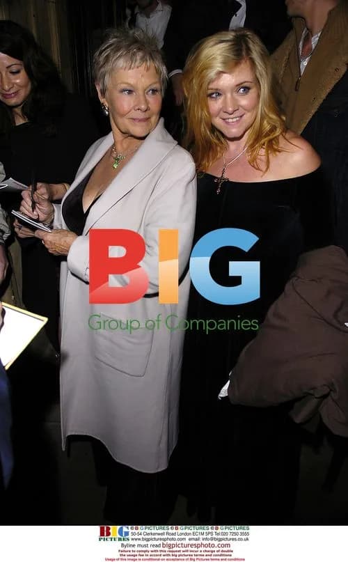 Judi Dench Leaving Leukaemia Charity Event