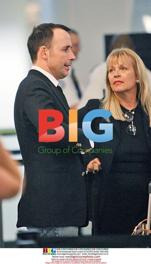 David Furnish at LAX