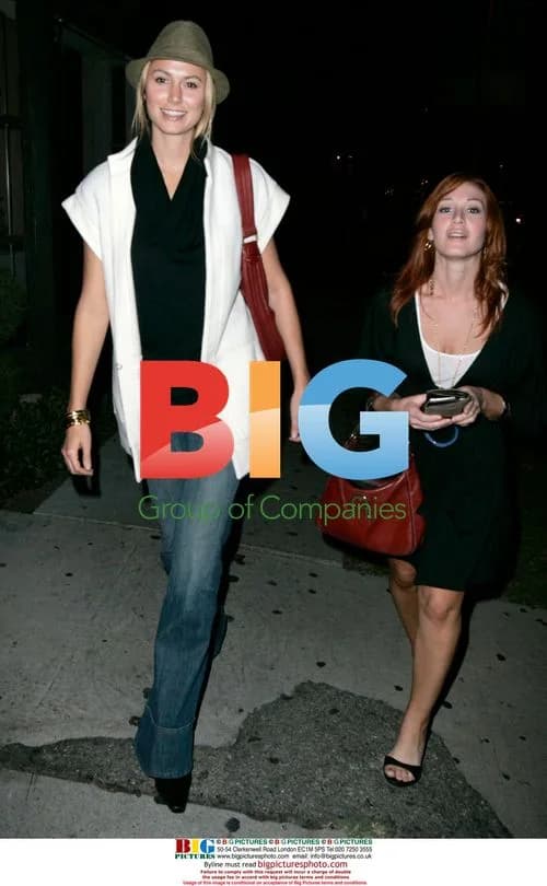 Stacy Keibler Wears Fedora at Koi in West Hollywood