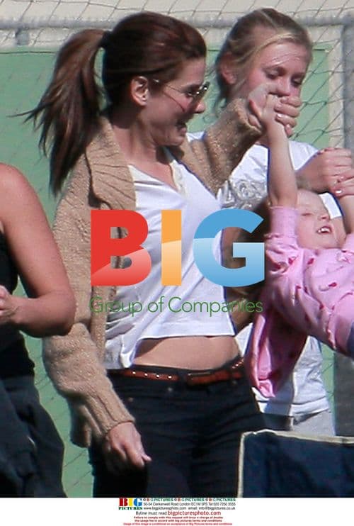 Sandra Bullock Spotted With Jesse James and Kids