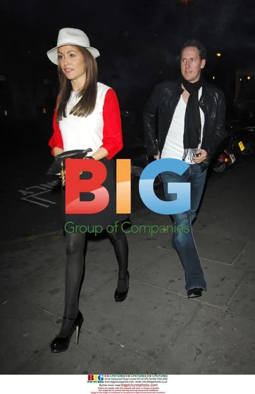 Brendan Cole and mystery girl at club