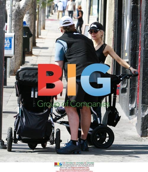 Russell Crowe's family outing in West Hollywood