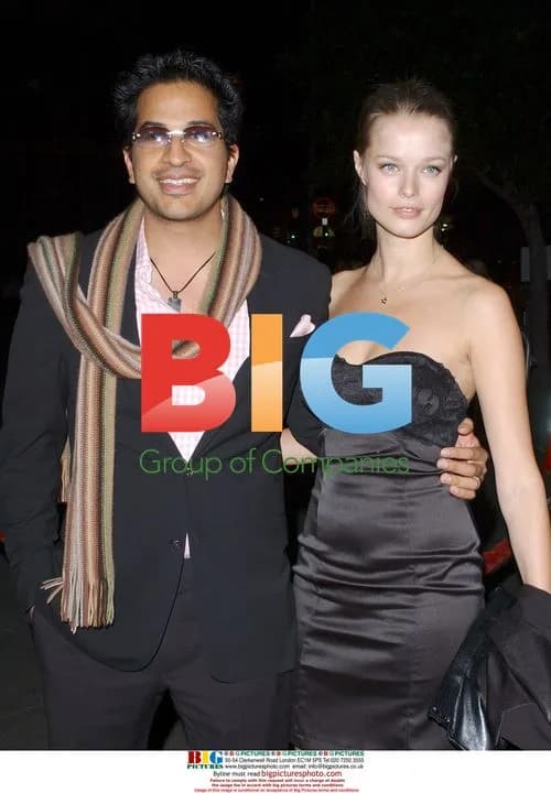 Omar Amanat and Helena at "Darfur Now" Premiere