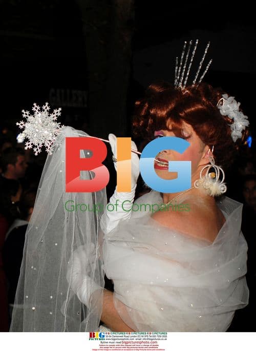 Drag Queen Poses Before DC Drag Race