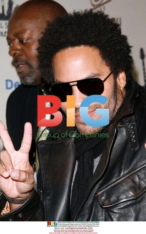 Lenny Kravitz at Unicef Benefit