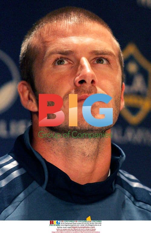David Beckham at NY Press Conference