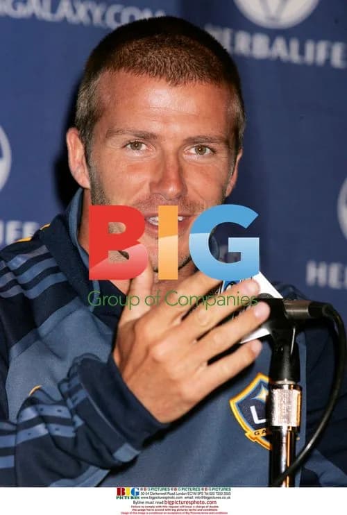 David Beckham at NYC Press Conference