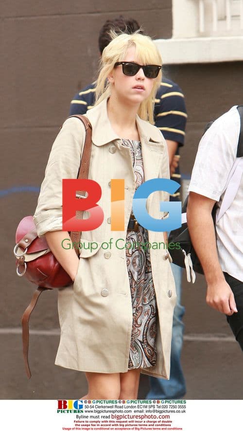 Peaches Geldof out with friend in London