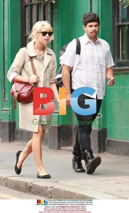 Peaches Geldof out and about in London