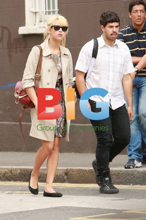 Peaches Geldof Out and About in London