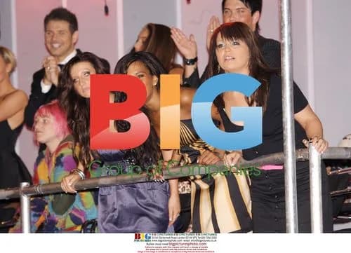 Charley Uchea and ex-housemates at Big Brother grand final
