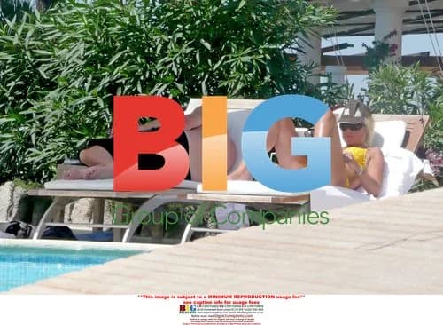 Chris Tarrant with girlfriend Jane Bird in Italy