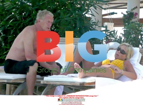 Chris Tarrant and Jane Bird in Italy