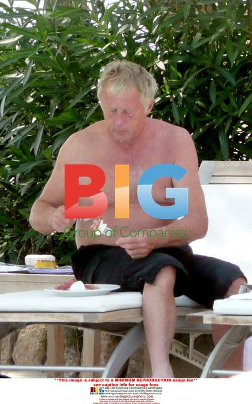 Chris Tarrant with new girlfriend in Italy