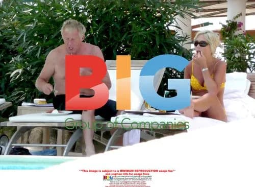 Chris Tarrant and Jane Bird in Italy