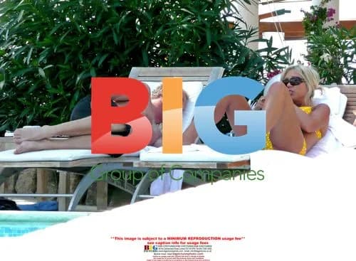 Chris Tarrant and girlfriend Jane Bird in Italy