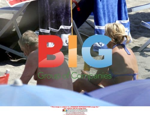 Chris Tarrant and Jane Bird on holiday in Italy