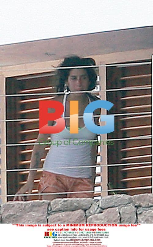 Amy Winehouse and Blake Fielder-Civil on Holiday