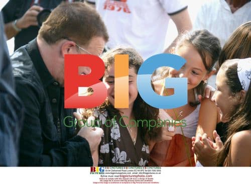 Bono and Cherie Blair Inaugurate Fountain