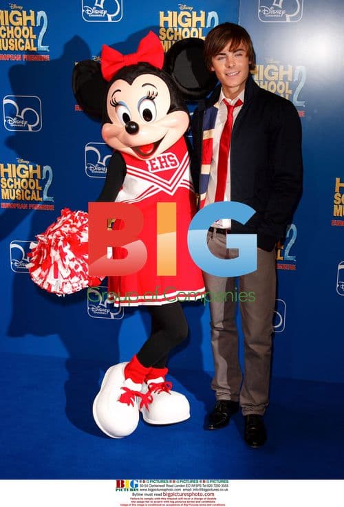 Zac Efron at High School Musical 2 Premiere