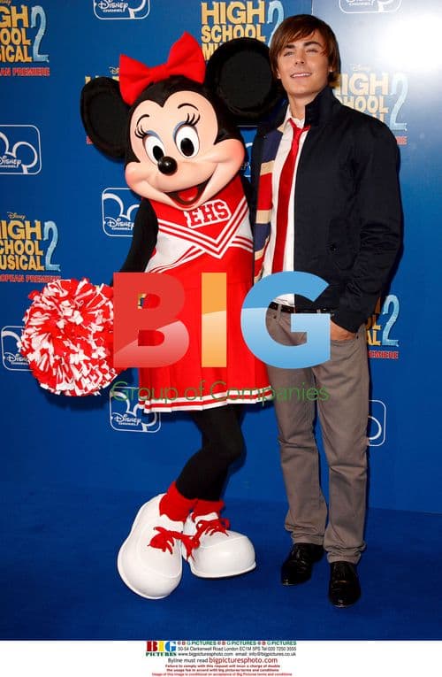 Zac Efron at High School Musical 2 Premiere