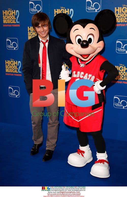 Zac Efron at High School Musical 2 Premiere