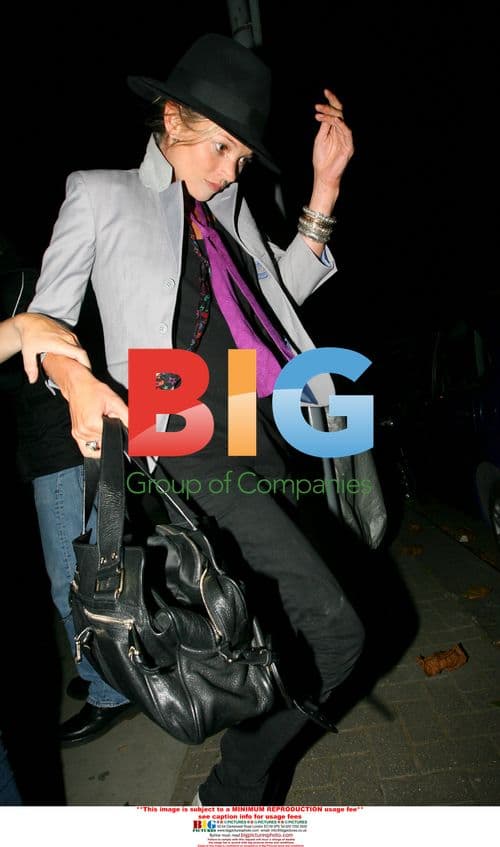 Kate Moss Parties All Weekend