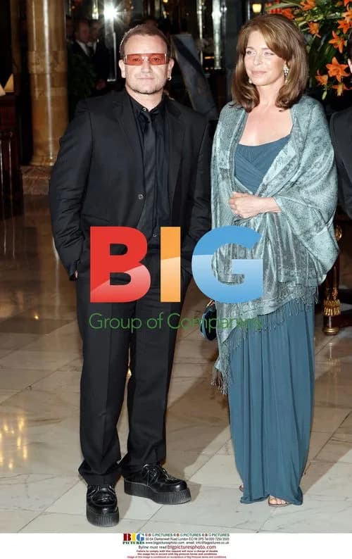 Bono at Nelson Mandela Foundation Party