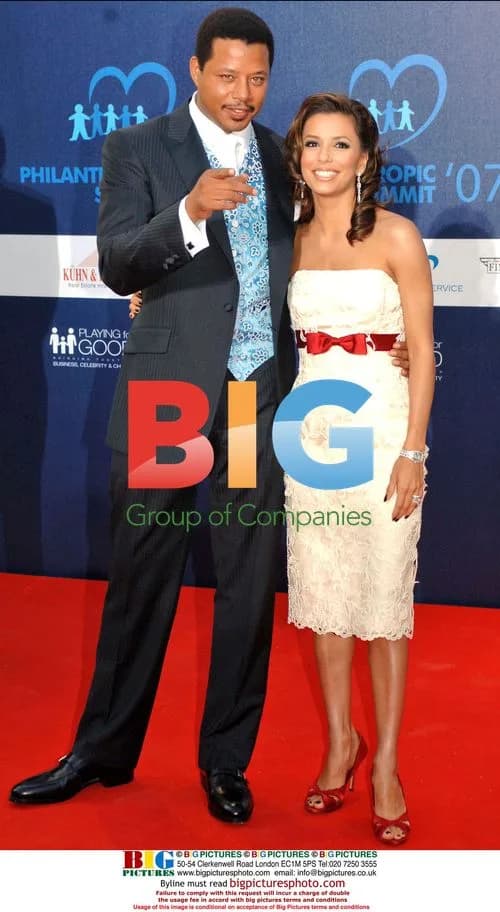 Terence Howard & Eva Longoria at Charity Gala