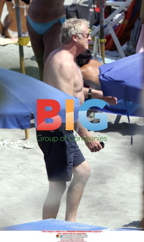 Chris Tarrant and Girlfriend on Holiday in Italy