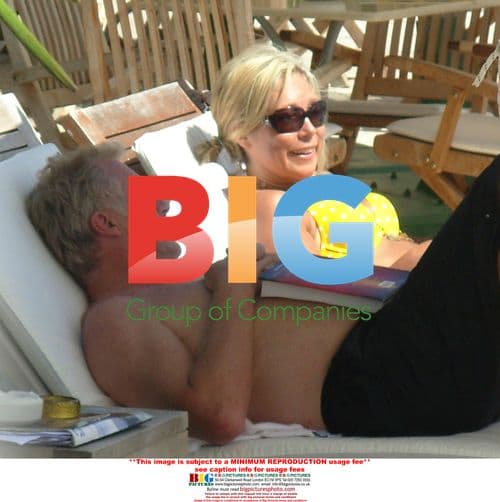 Chris Tarrant and Jane Bird in Italy