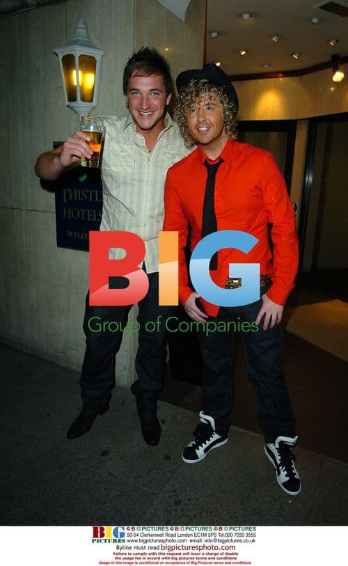Seany O'Kane & Liam McGough at Big Brother 8 Wrap Party