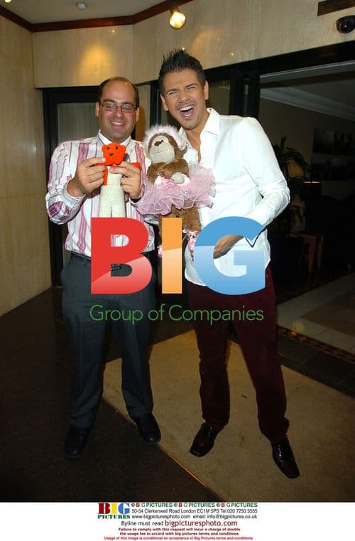 Jonty Stern and Gerry Stergiopoulos at Big Brother 8 Wrap Party