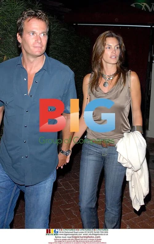 Cindy Crawford and Rande Gerber Leave Nobu