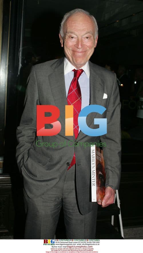 Leonard Lauder at Marilyn Minter party