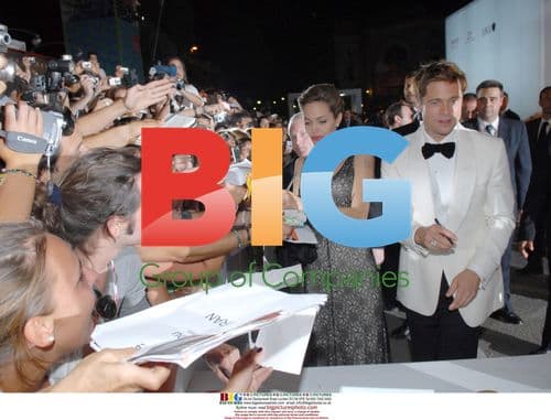 Brad Pitt and Angelina Jolie at Venice Film Festival