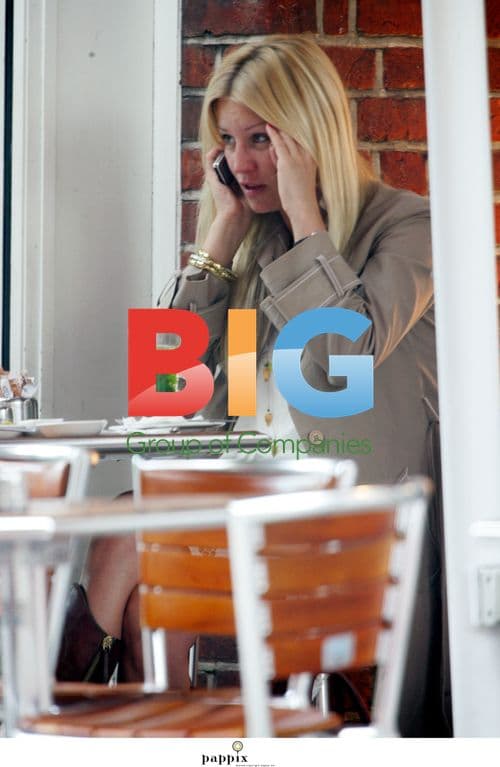 Denise van Outen and James Lance