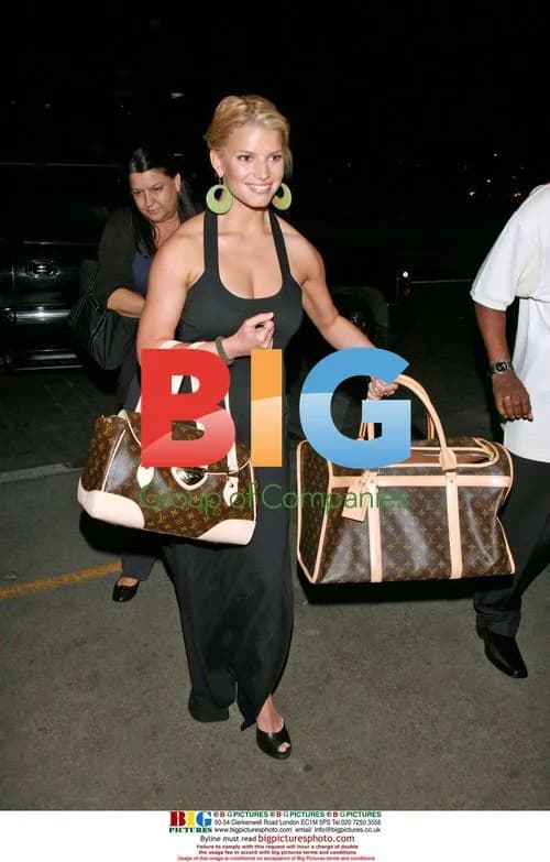 Jessica Simpson Travels to NYFW