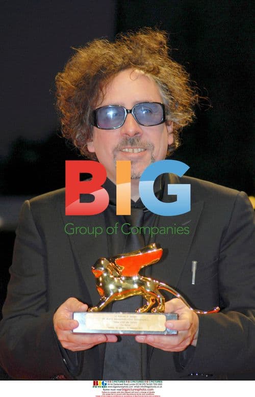 Tim Burton Accepts Golden Lion Award