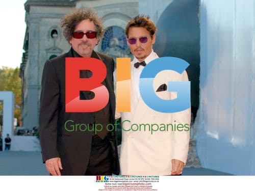 Tim Burton and Johnny Depp at Venice Film Festival