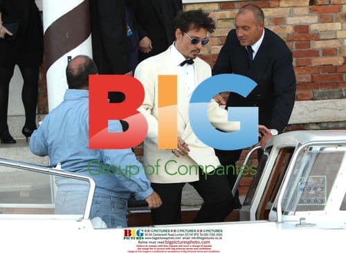 Depp, Burton and Bonham Carter at Venice Film Festival