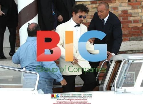 Depp, Burton and Bonham Carter at Venice Film Festival