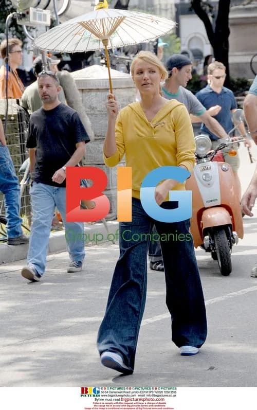 Ashton Kutcher and Cameron Diaz Film "What Happens in Vegas"